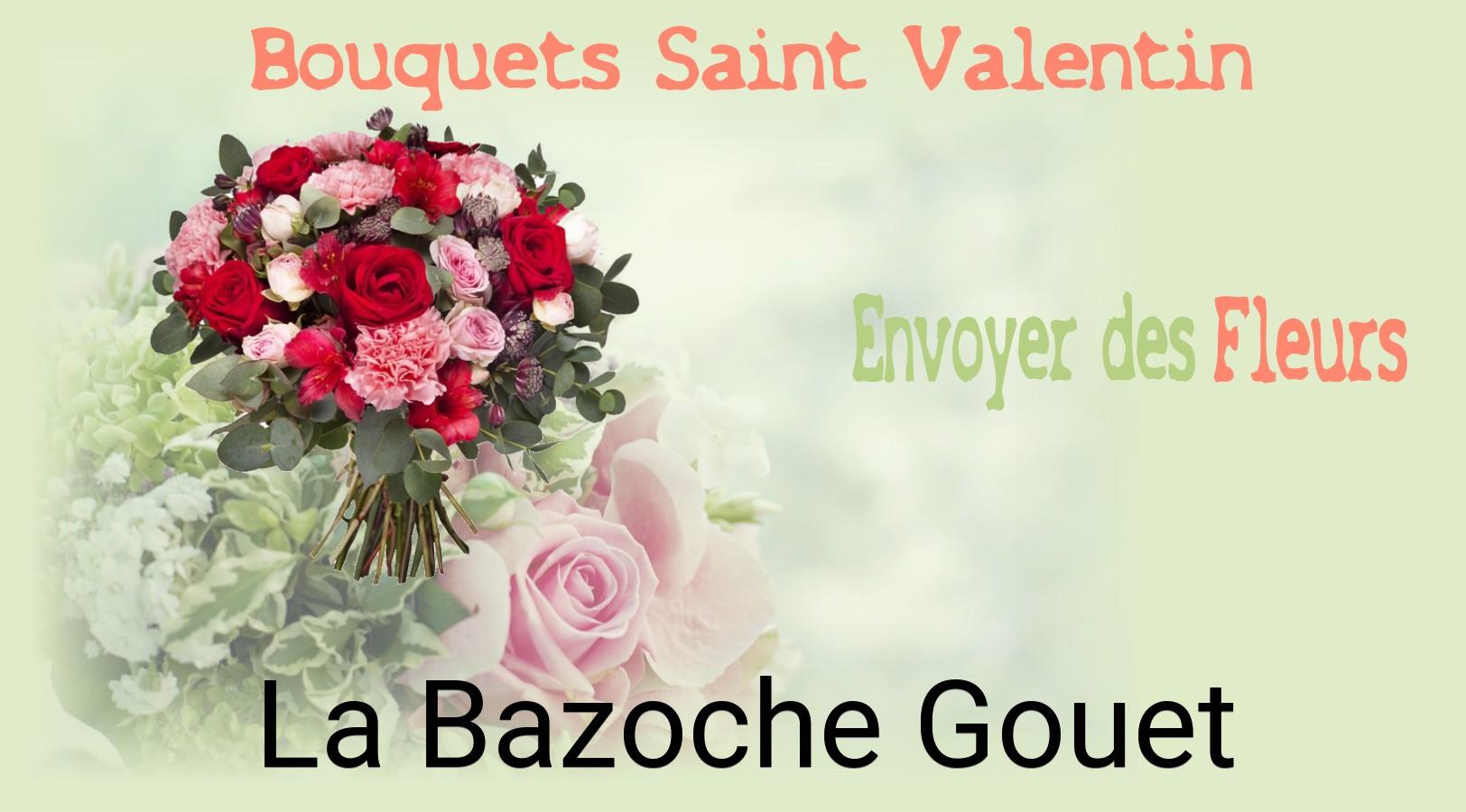Roses de Saint-Valentin livrées à La Bazoche-Gouet
